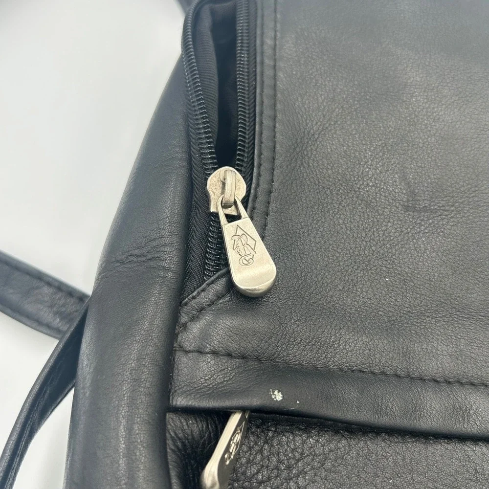 Unbranded Backpack Women Small Black Genuine Leather Colombia